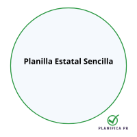 Planilla Estatal Sencilla